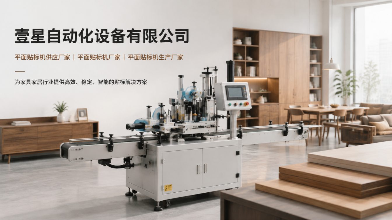 四会家具贴标贴胶自动化设备